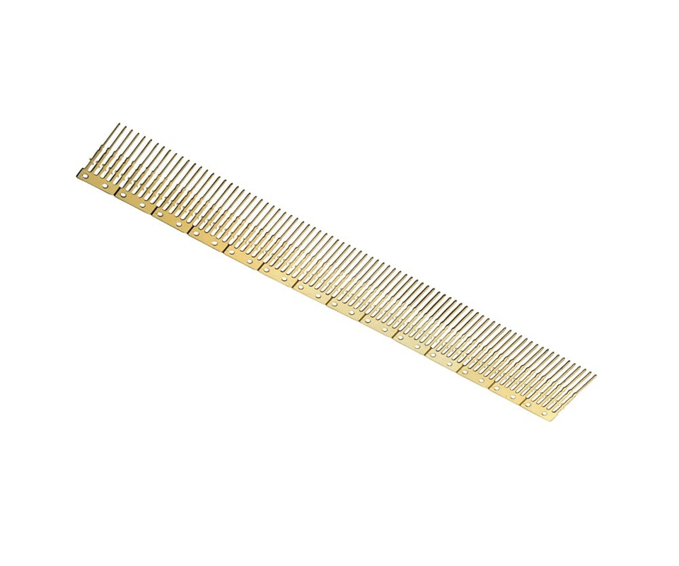 stamped electrical terminals C17200 beryllium copper — 1,200 MPa tensile strength