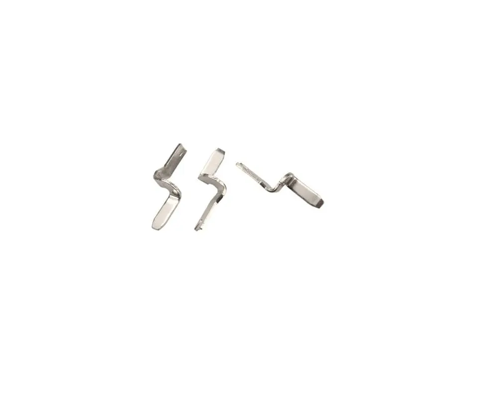 Stamped electrical terminal definition —gas-tight contact normal force window 0.10—.20 mm thickness range