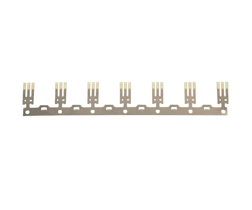 stamped terminal plating adhesion failure nickel strike layer tin delamination cross-hatch ASTM D3359 C17200 substrate